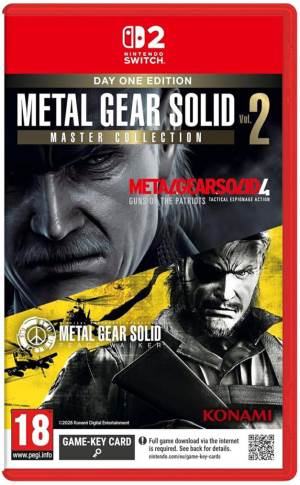 Konami Switch 2 Metal Gear Solid: Master Collection Vol. 2 - Day One Ed